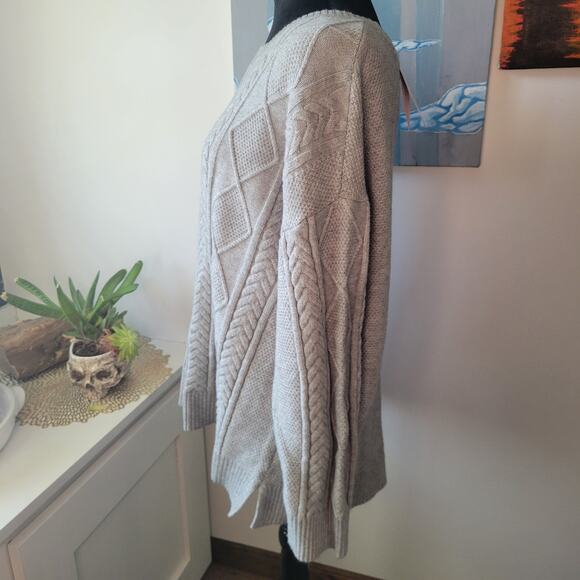 Philosophy Women’s Light Grey/Gray Soft Sweater 1X NWT Rayon Blend - Picture 3 of 8